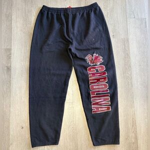 Vintage University of South Carolina Gamecock Black Sweatpants